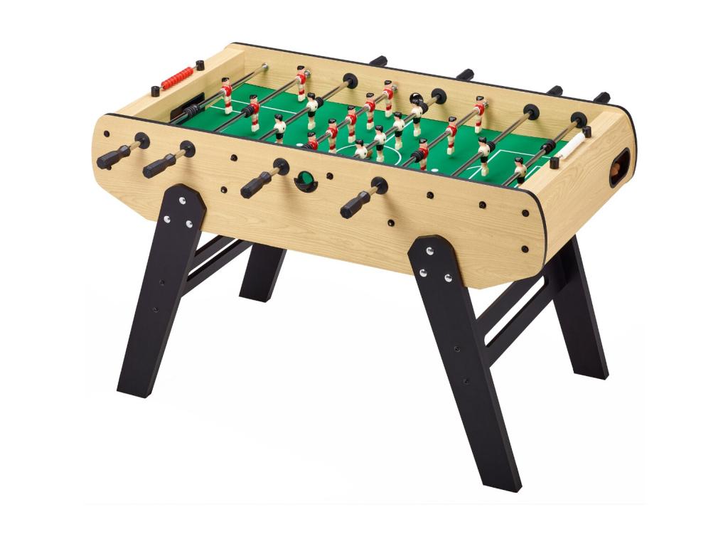 Woodinfr-foot adulte - Robuste - Barres télescopiques - 2 à 4 joueurs - 3 Balles liège incluses