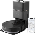 roborock Q5 Pro+ Aspirateur Robot AVCE Base, DuoRoller, Vidage Automatique, 5500Pa, 2.5L Sac à poussière, 180ml Réservoir, Robot Aspirateur sans Fil, Navigation LiDAR PreciSense, App/Alexa Noir