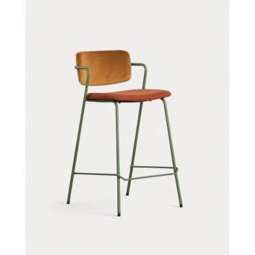 la masie Velours et Tissu Irun Jaune Curry