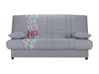 Clic Clac 130x190 matelas Sofaflex 11cm Decovivante 193cm-Couleur Gris clair