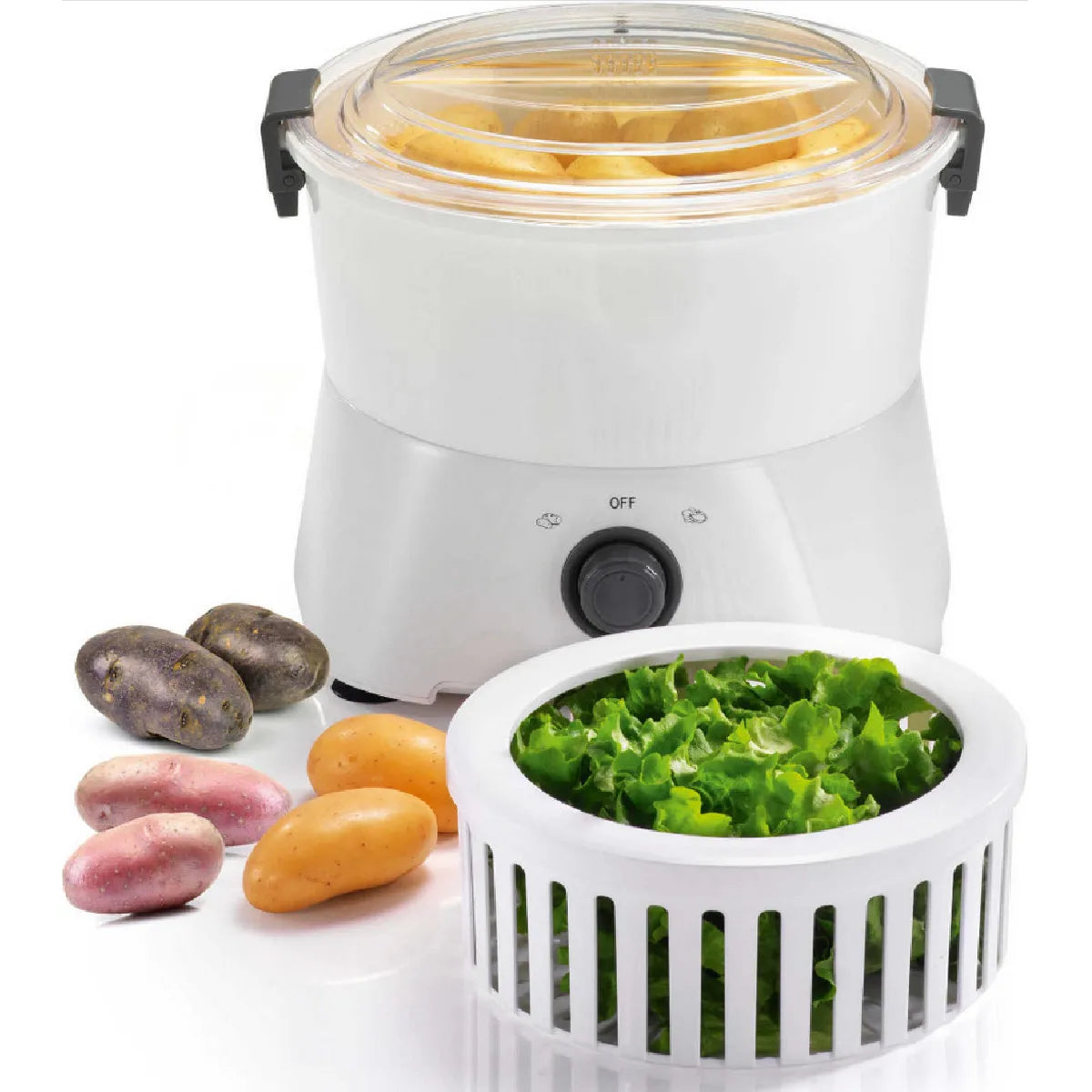 Éplucheuse à pomme de terre 1kg 85w - ks.epl900es - KITCHEN CHEF