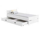 Lit simple avec matelas et tiroir 200*90