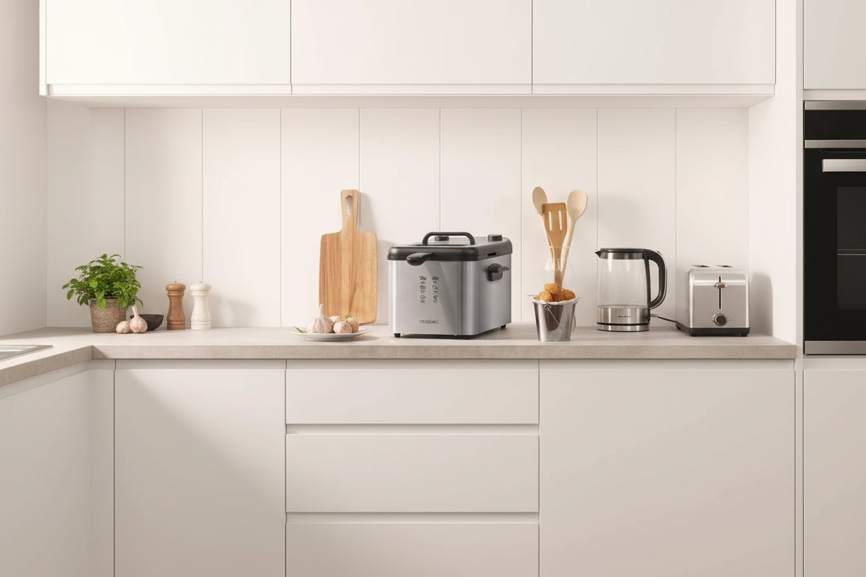 Cecotec Friteuse électrique de 4L 3270W noir gris