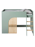 vertbaudet Lit mezzanine enfant avec rangement Playful