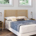 id market Tête de lit sur pied en lattes Ava 160 cm façon bois