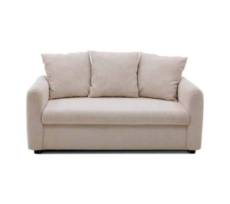 Canapé 3 places fixe ALADIN velours imprimé