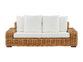 Canapé de jardin 3 places Mobiliazen Rotin Naturel