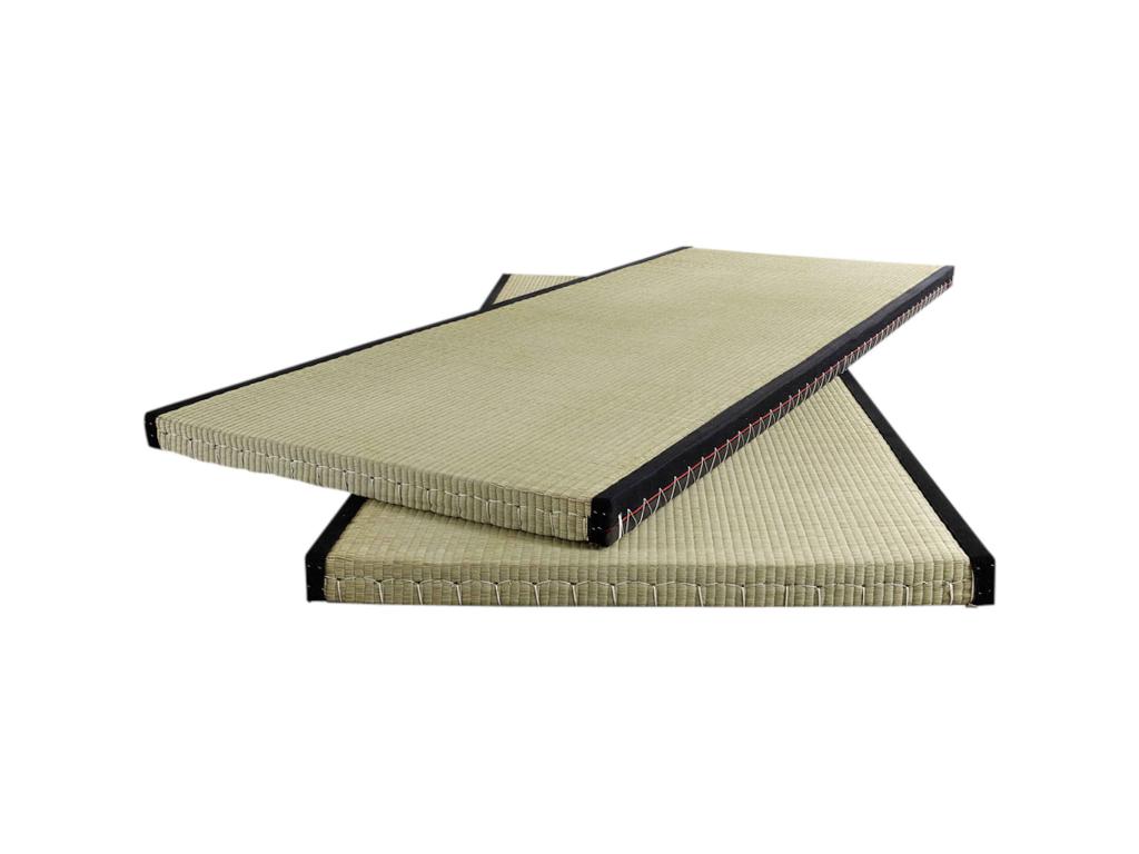 Tatami traditionnel en paille de riz 5cm 100x200