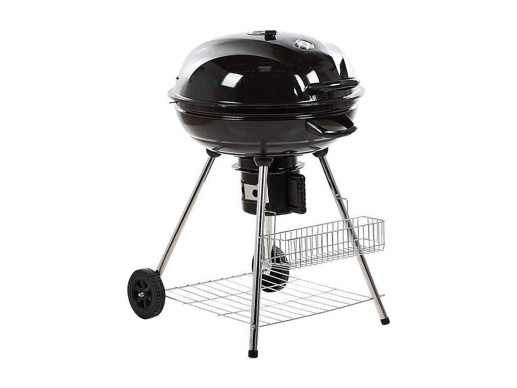 Barbecue au charbon de bois noir Mobiliercosy