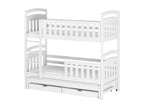 Lits superposés Mobilierdoux BB002 80*180 cm Blanc