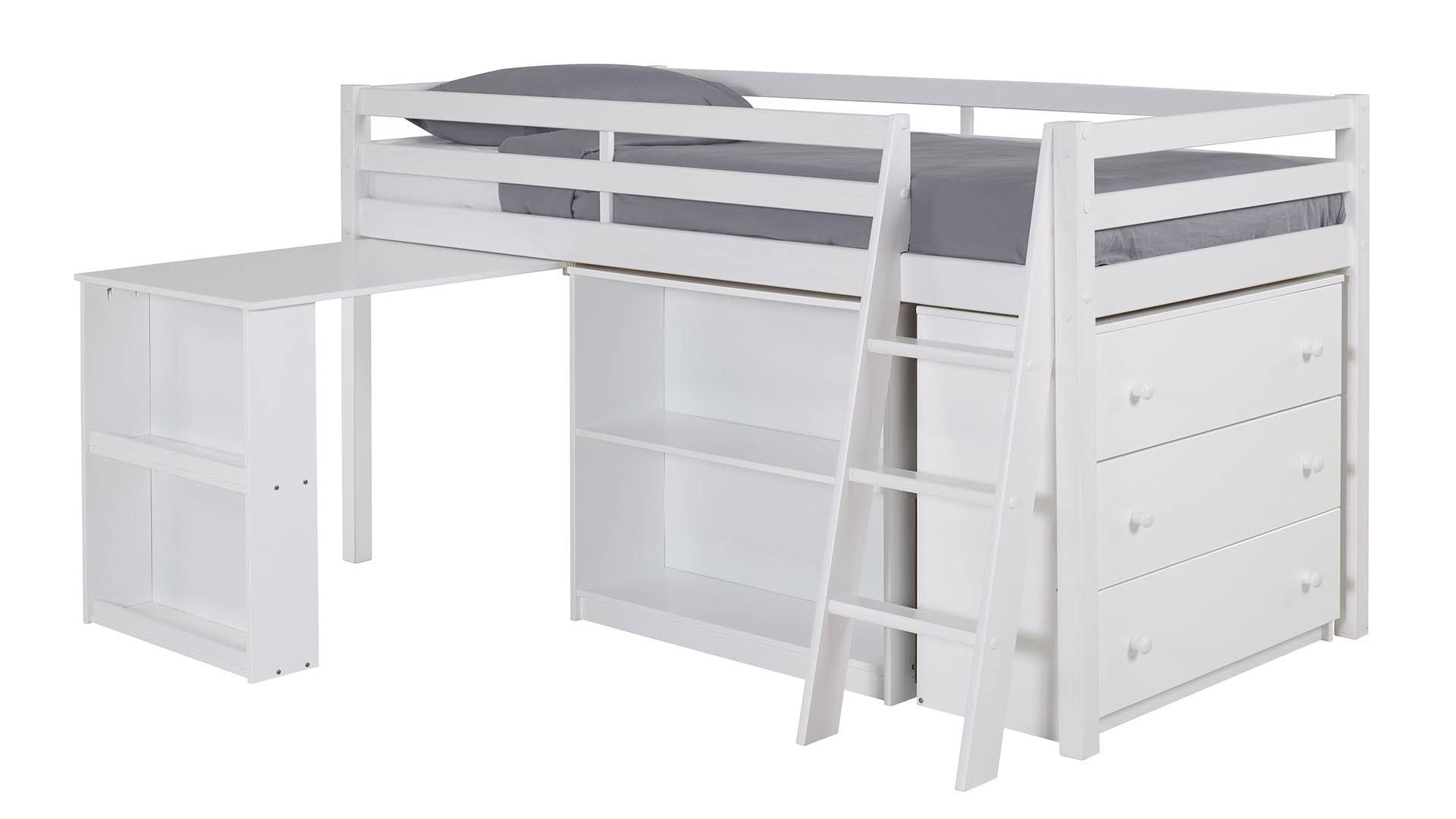 conforama Lit combiné 90x190 cm Roxy 3 coloris