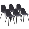 id market Lot de 6 chaises Dali en velours