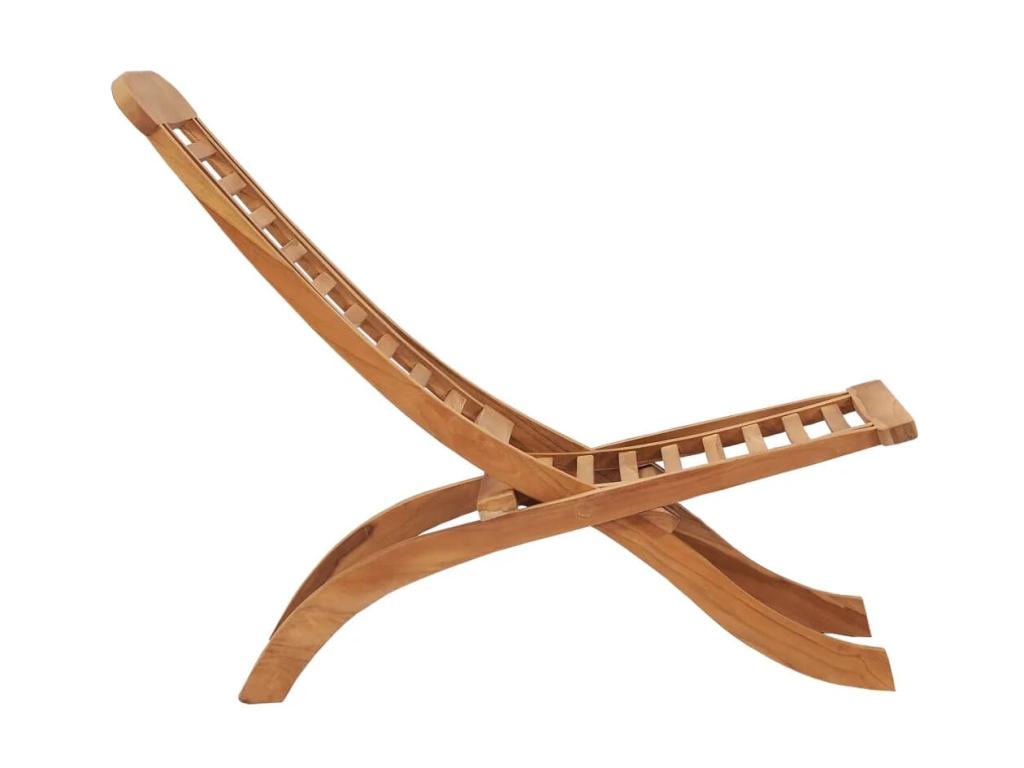 Chaise de jardin pliable 50x90x69 Bois de teck massif