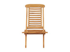 Chaise de jardin pliable 50x90x69 Bois de teck massif