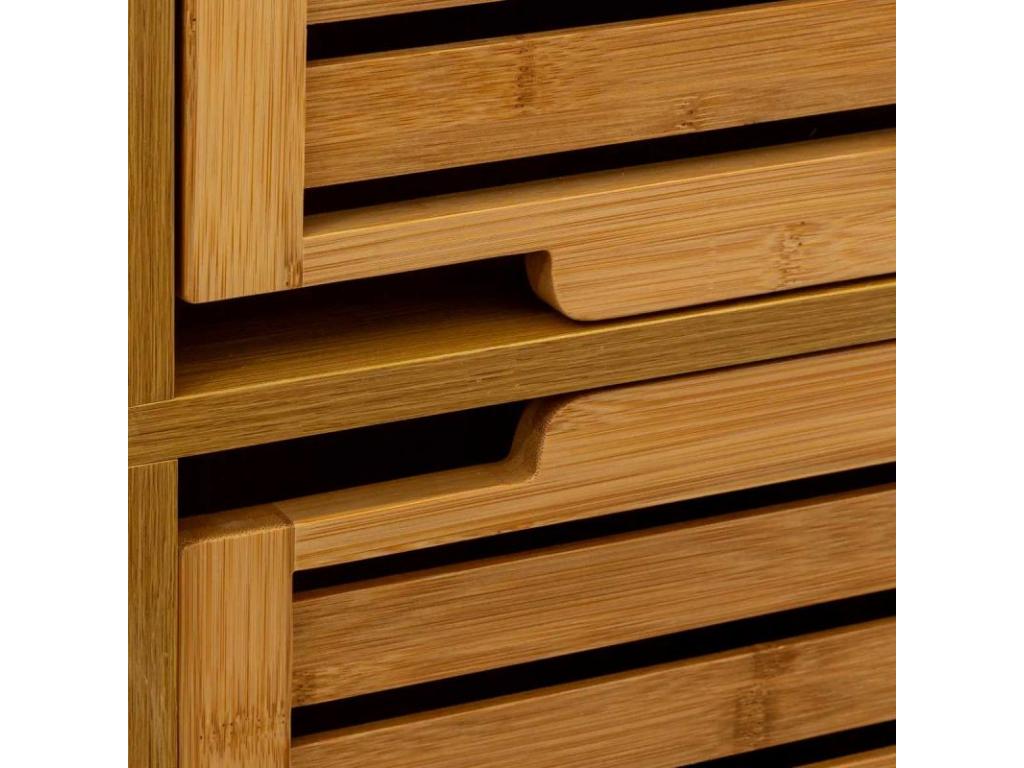 Colonne 2 Portes Zenmobilier 168cm Naturel