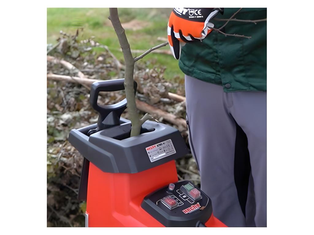 Cheneclair jardin 6285 XL Broyeur de légumes électrique 2800 W Bac collecteur 60 L BB LOISIR