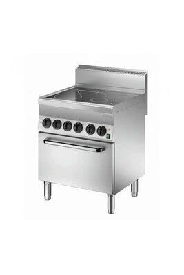 Cuisinière Vitrocéramique Bartscher - Four Électrique Gn 1/1 4,2 Kw - Acier Inoxydable 