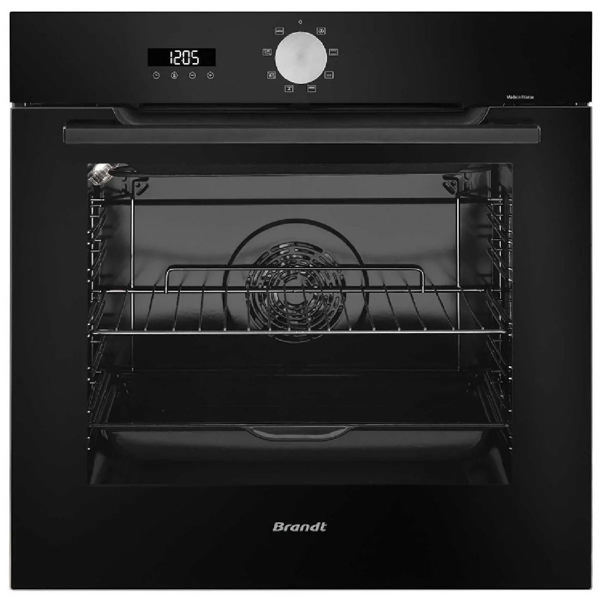 Four multifonction intégrable 73l 60cm pyrolyse noir - bop7534b - BRANDT