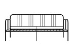 Cadre de canapé-lit Noir Métal 90x200 3