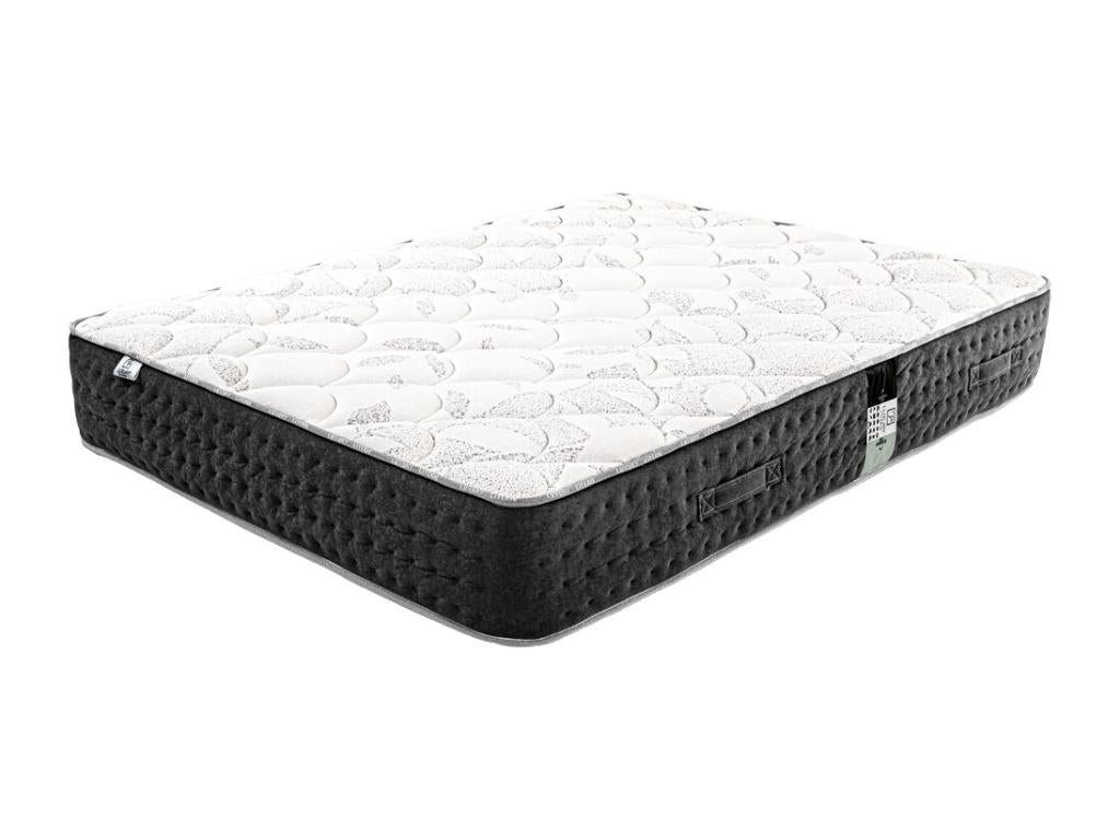Matelas 160*200 cm, Sérénité, Ressorts Ensachés, Soutien très ferme + 2 Oreillers