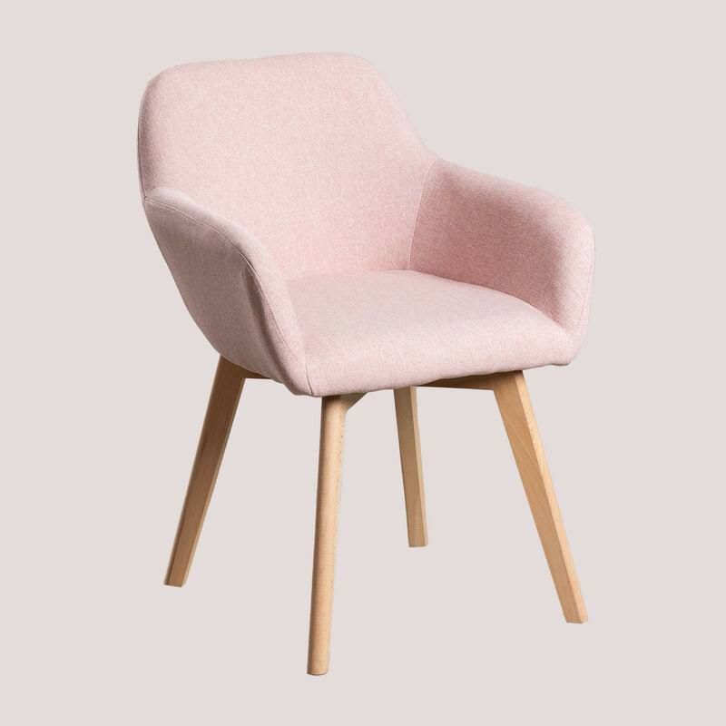 Sklum Lot De 2 Chaises De Salle À Manger Ervi Avec Accoudoirs