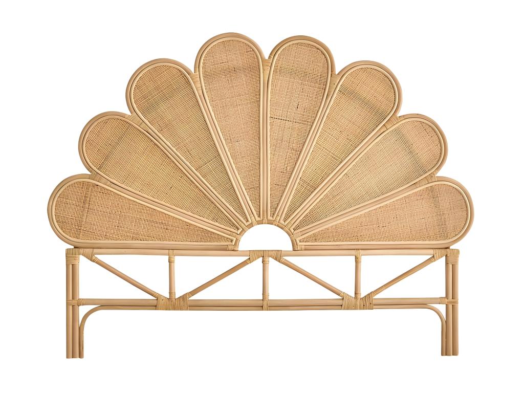 Tête de lit en rotin et cannage 160 cm