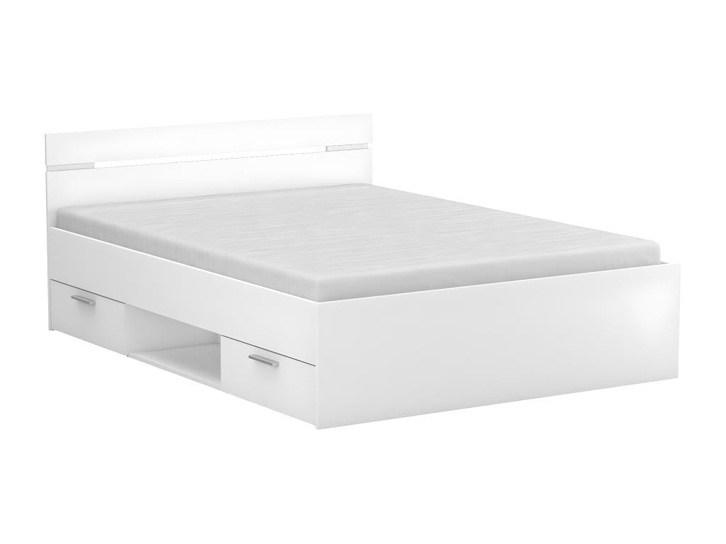 Lit 2 Tiroirs 1 Niche - 140x190 cm - Parfaitlogis