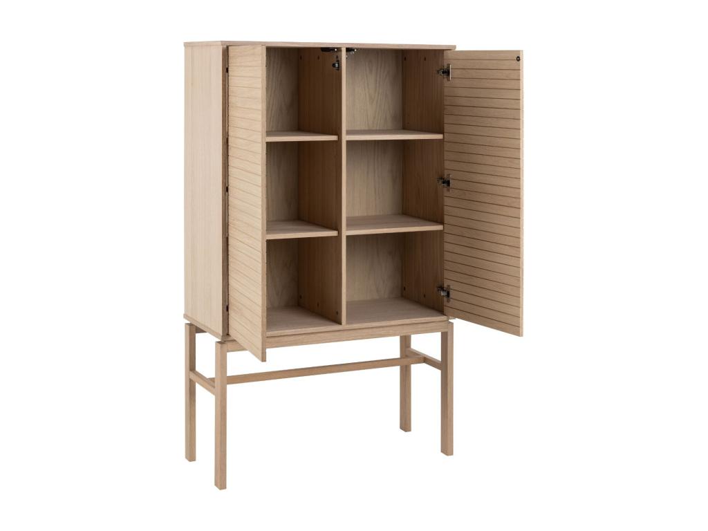 Buffet haut en chêne huilé - Decoinspi