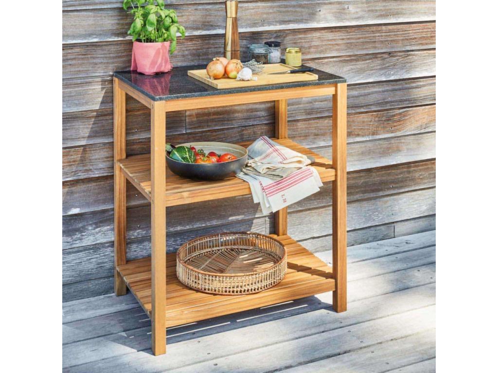 Etagère de rangement cuisine extérieure en Mobiliercosy