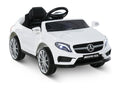 Voiture véhicule électrique enfant 6 V 7 Km/h max. télécommande effets sonores + lumineux Mercedes GLA AMG blanc