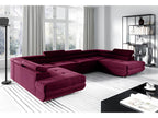 Canapé en U 5 places convertible avec coffre Intimelogis Bordeaux